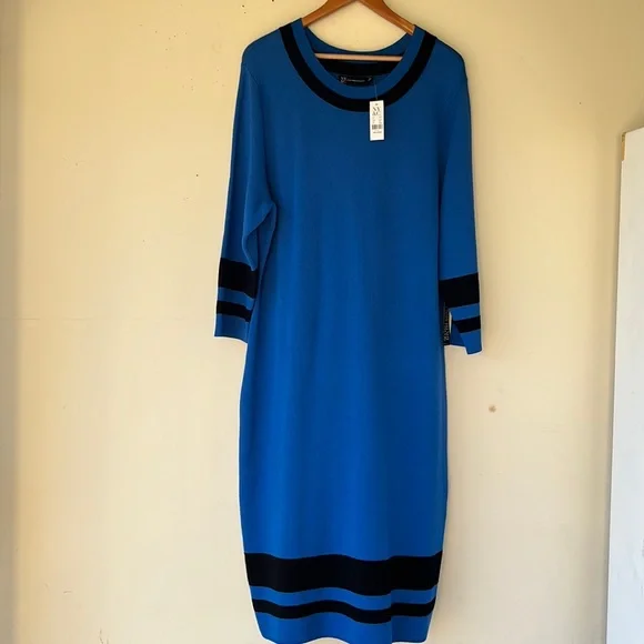 knee length dresses for ladies Long Sleeve Lace Shift Dress